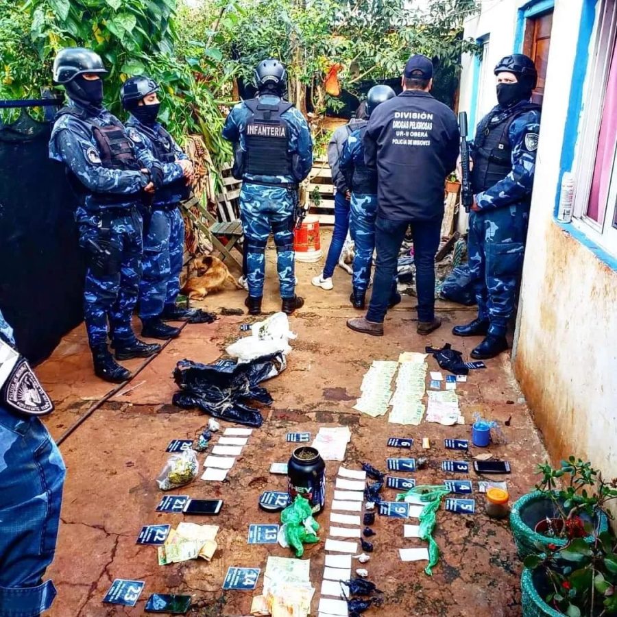 La Policia de Misiones secuestro mas de 22 toneladas de marihuana en lo que va del ano 3 - 13