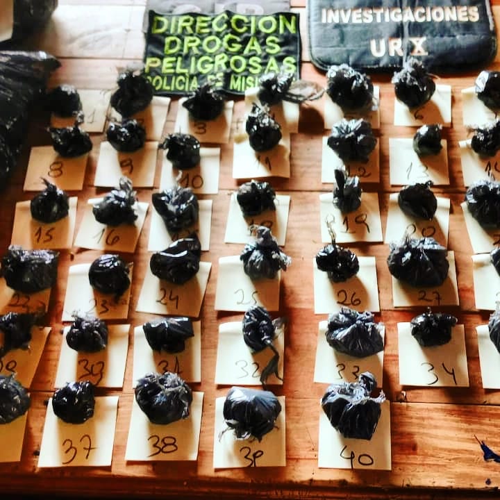 La Policia de Misiones secuestro mas de 22 toneladas de marihuana en lo que va del ano 4 - 11