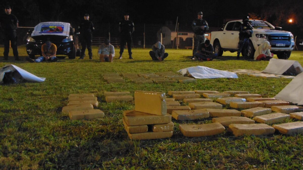 La Policía de Misiones secuestró más de 22 toneladas de marihuana en lo que va del año
