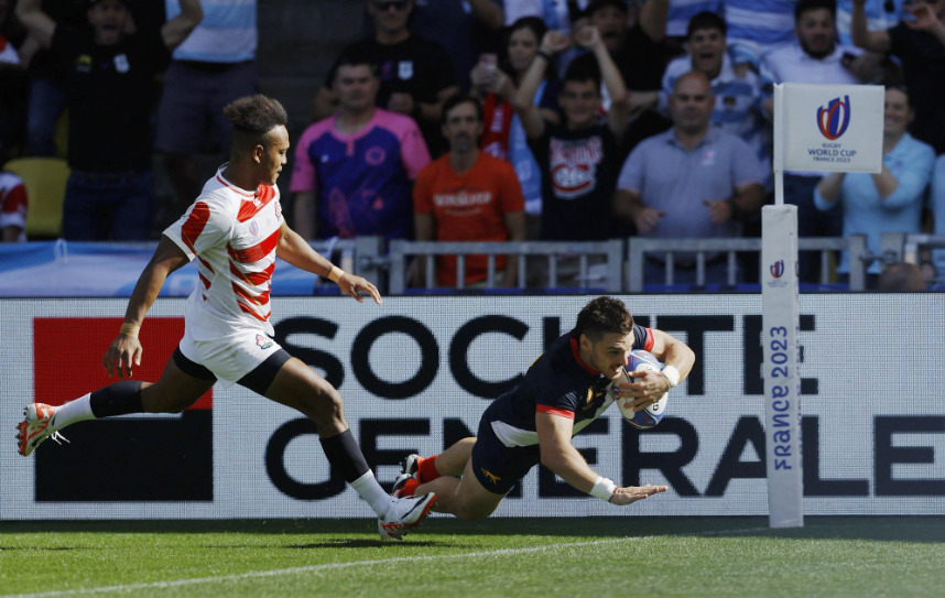 Los Pumas a cuartos de final del Mundial de Rugby después de 8 años