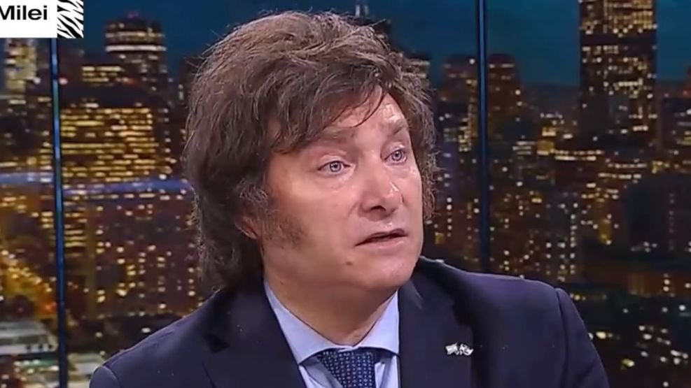Los desopilantes dichos de Milei sobre sus detractores en un programa de televisión