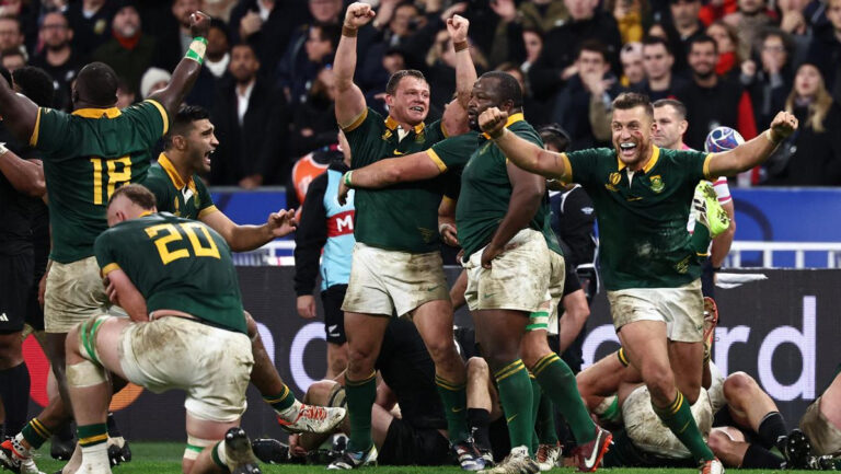 Sudáfrica venció a los All Blacks y es el campeón del Mundial de Rugby