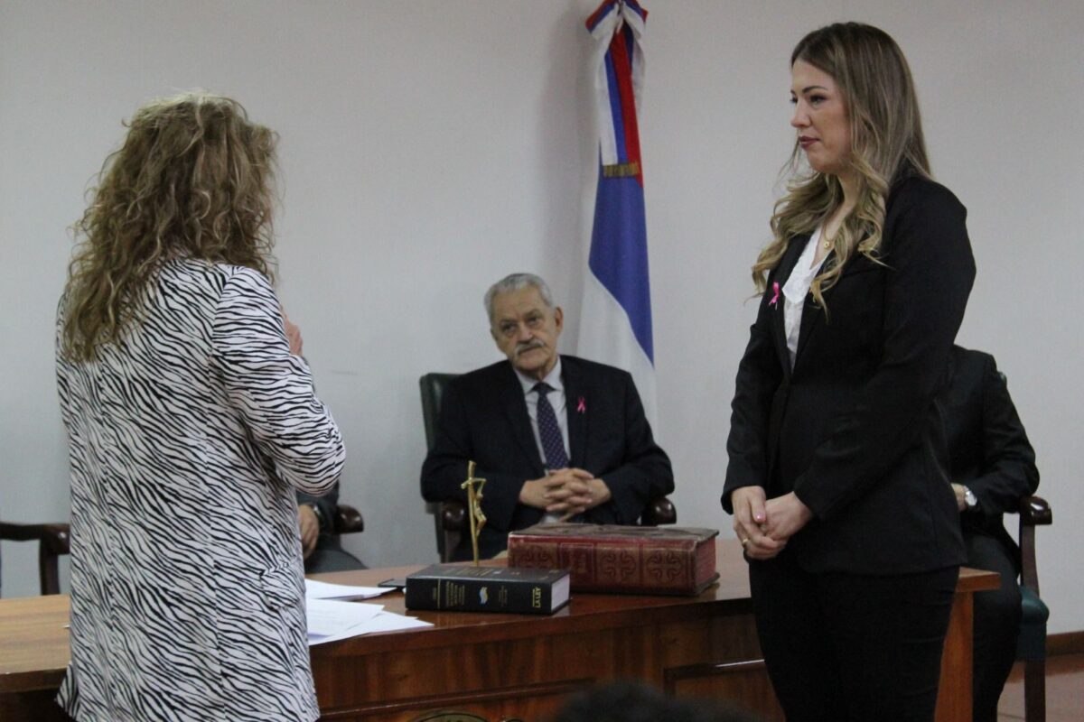 Toma de juramento para cubrir cargos en el Poder Judicial en 6 localidades misioneras