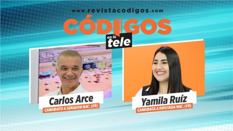 Carlos Arce  y Yamila Ruiz pasaron anoche por otra entrega de Códigos en la Tele