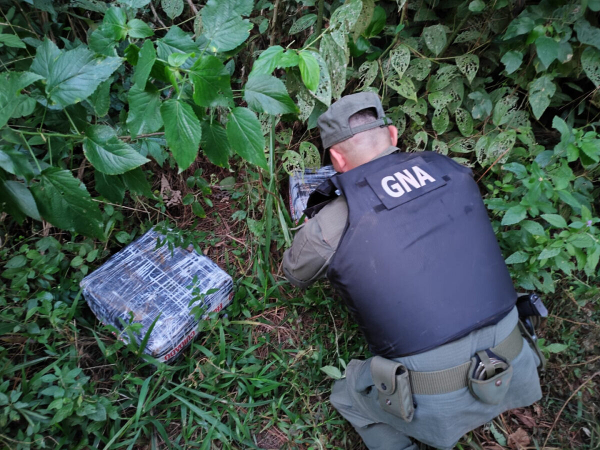 Secuestraron 70 kilos de marihuana en dos operativos realizados en Misiones
