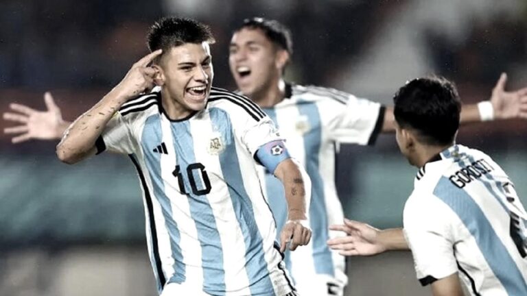 Sub-17: Argentina goleó a Venezuela y pasó a los cuartos de final donde espera Brasil