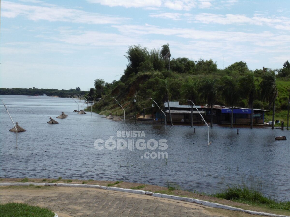 Preocupación en Misiones y Corrientes por la continua creciente de los ríos Paraná y Uruguay