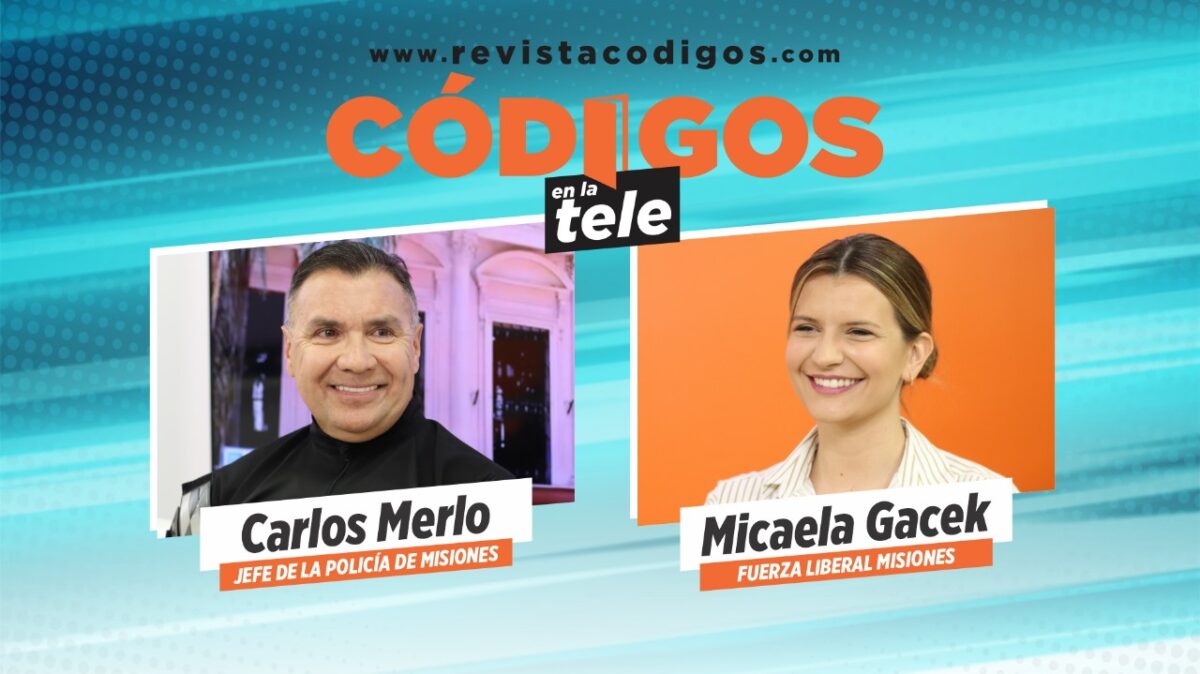 Merlo y Gacek pasaron anoche por Códigos en la Tele