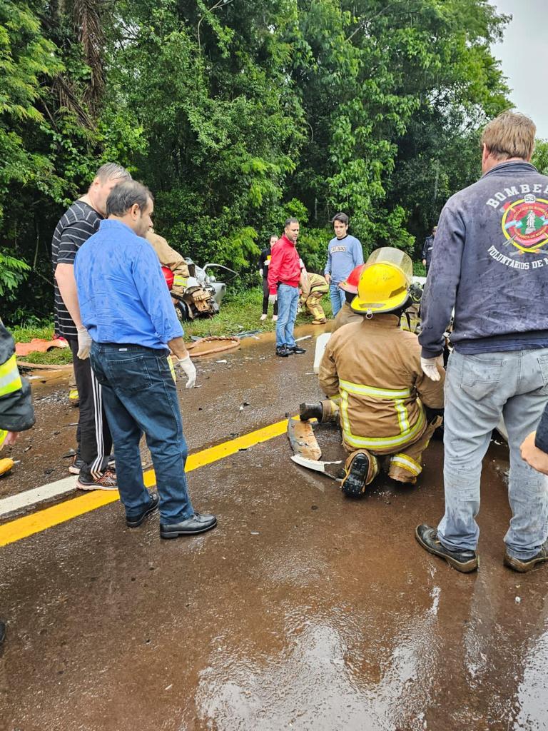 Herrera Ahuad colaboró en la asistencia a víctimas de un accidente en Puerto Iguazú