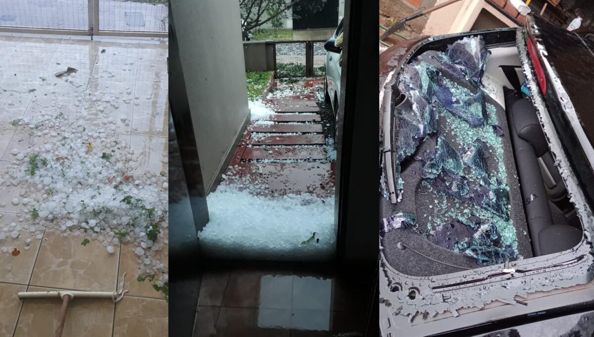 Granizo en Posadas
