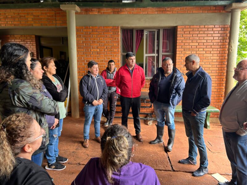 Temporal causó daños en el Hospital de Colonia Delicia y trasladaron los servicios a un edificio de salud cercano