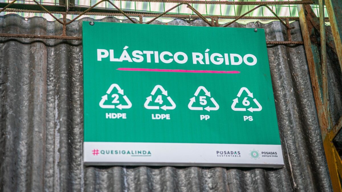 El Centro de Acopio de Posadas llegó a los casi 200 mil kilos de material reciclado