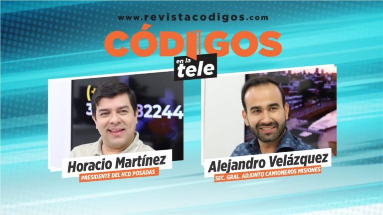 Horacio Martínez y Alejandro Velázquez pasaron anoche por Códigos en la Tele