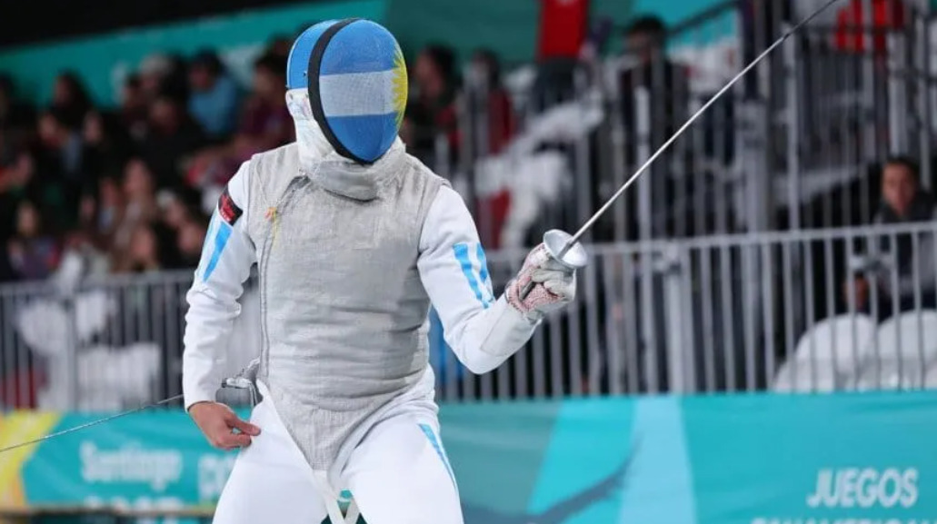 En los Juegos Panamericanos, el misionero Augusto Servello ganó la medalla de bronce en esgrima