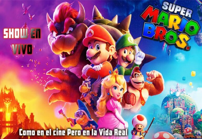 Este sábado llega a Posadas un show de Súper Mario