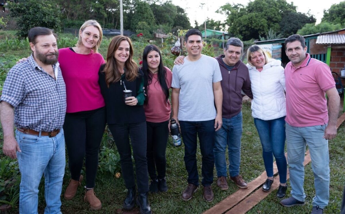 Meza destacó el acompañamiento y la asistencia a productores misioneros afectados por el temporal