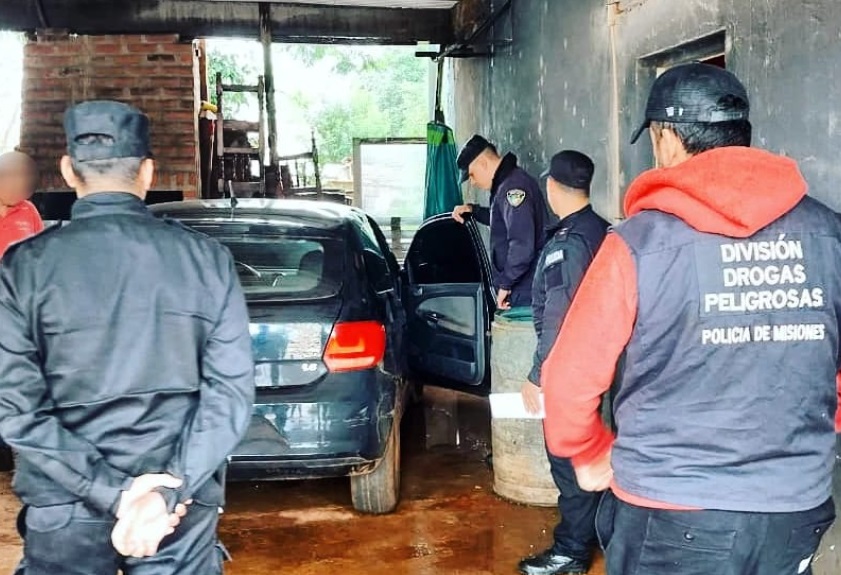Arrestaron en San Pedro a un hombre que robó un vehículo en San Vicente