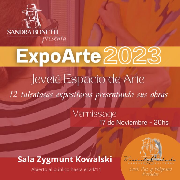 ExpoArte 2023 se inaugura este viernes en el Cidade con distintas obras