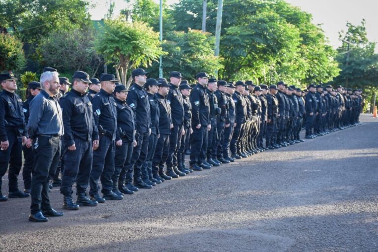 Unos 4 mil policías refuerzan la seguridad en los 78 municipios con el Operativo Territorial Misiones