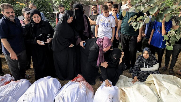 Alertan que ya son más de 9 mil los palestinos muertos por los ataques de Israel en Gaza