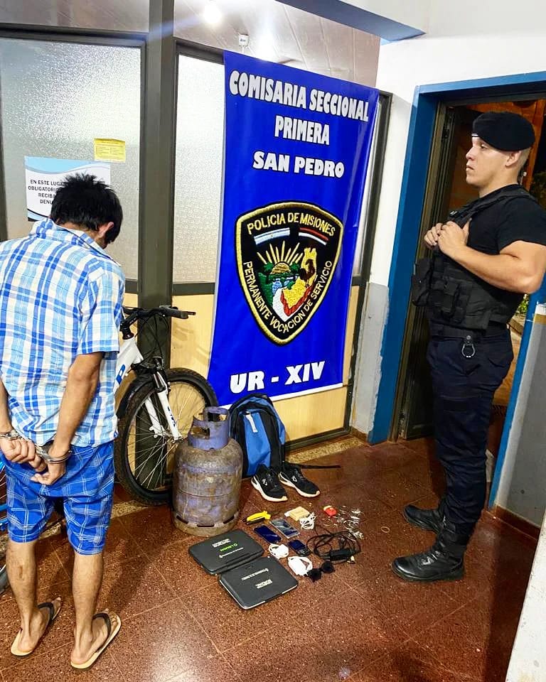 Atraparon a tres hombres y recuperaron objetos robados en distintas localidades 3 6 - policiales 1 - 5