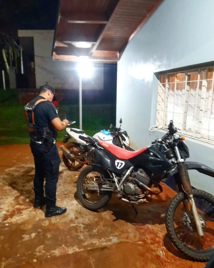 Atraparon a tres hombres y recuperaron objetos robados en distintas localidades