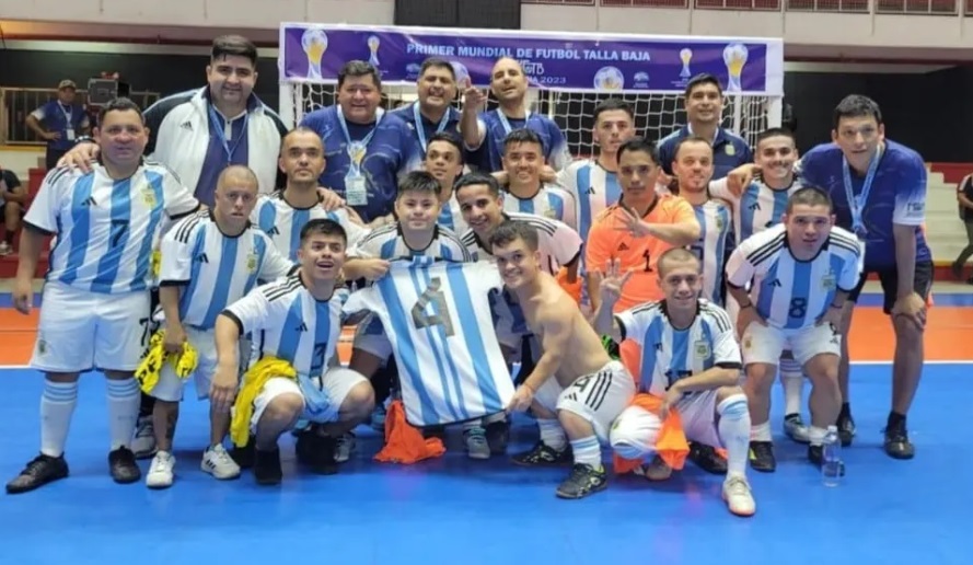 Mundial de talla baja: Paraguay se retiró de la final y Argentina se coronó campeón
