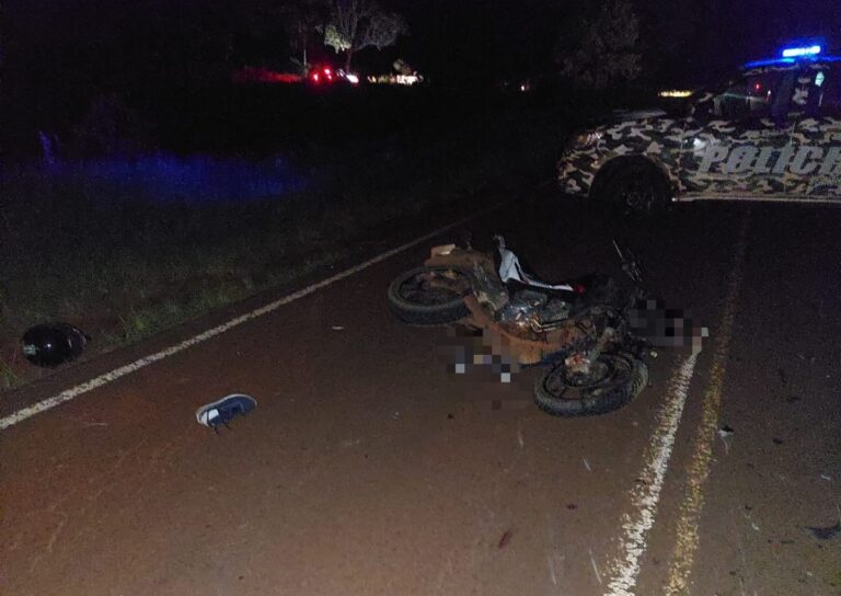 Dos motociclistas fallecieron en un siniestro vial en Panambí