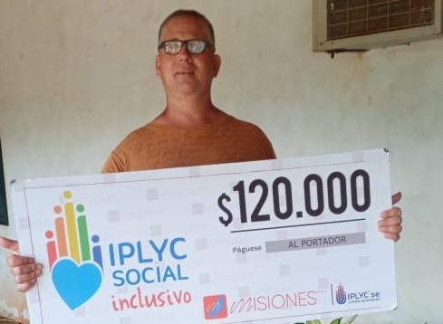 Ganador del IPLyC Inclusivo hará mejoras en su vivienda con el dinero del premio