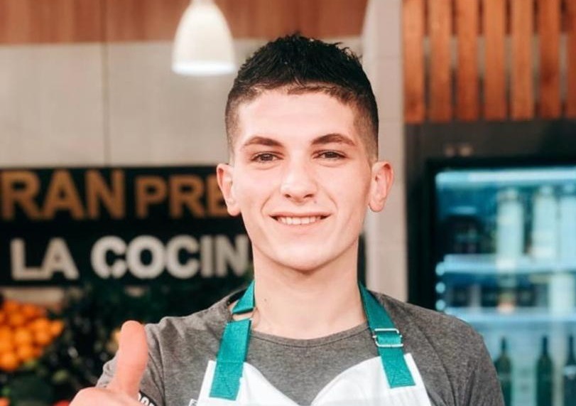 Murió a los 24 años Ian D´Angelo, ex participante de El gran premio de la Cocina