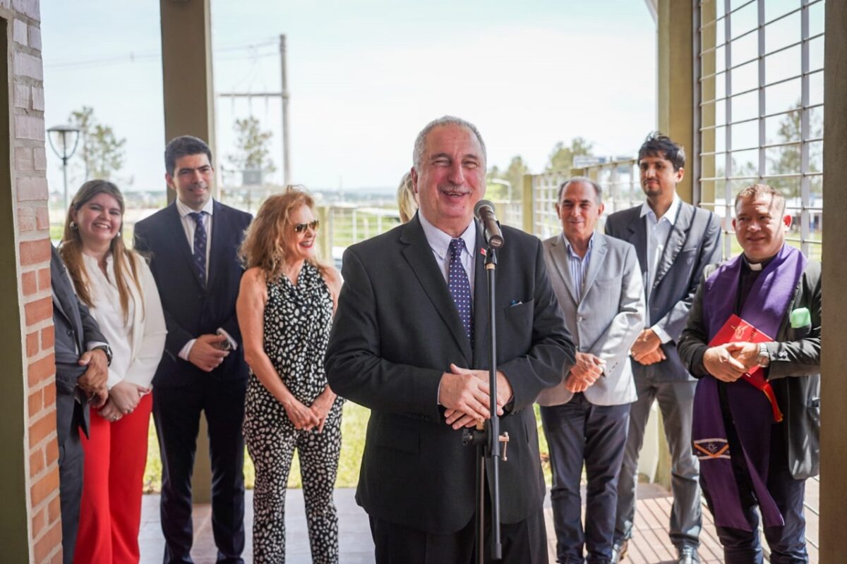 Passalacqua llamó a trabajar en “armonía” durante la inauguración del Juzgado de Paz en Itaembé Guazú