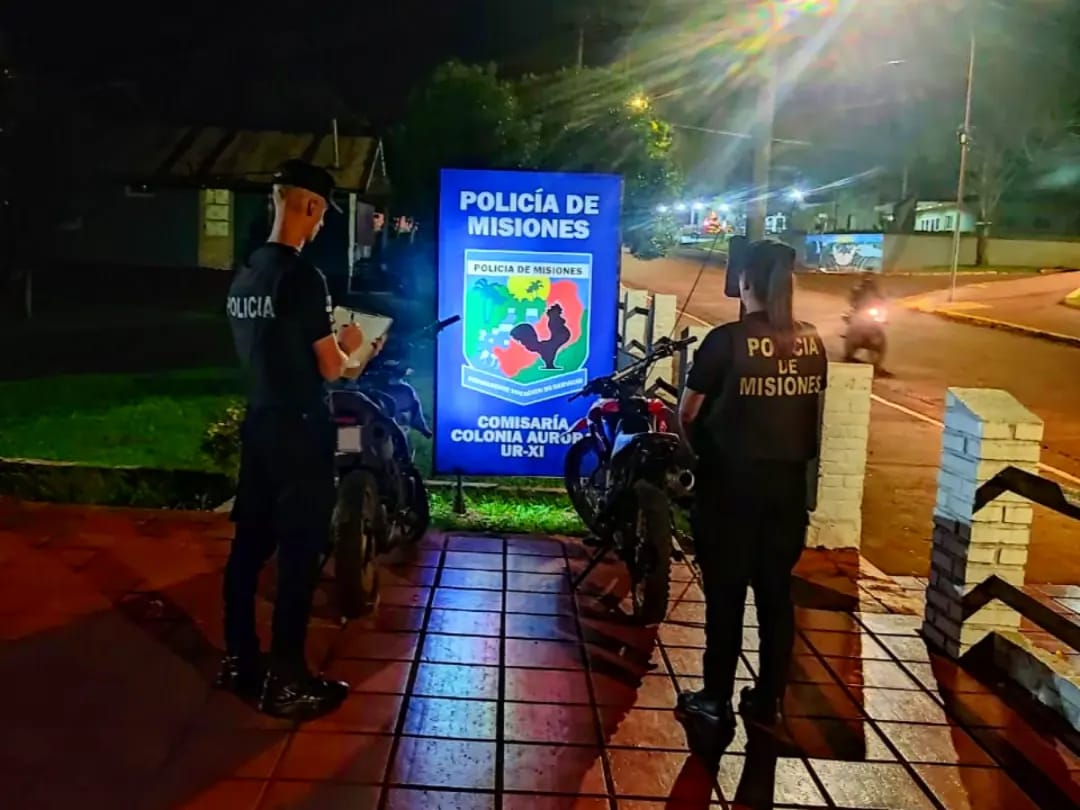 La Policía recuperó diferentes elementos robados y detuvo a dos hombres 4 8 - elementos recuperados 5 - 7