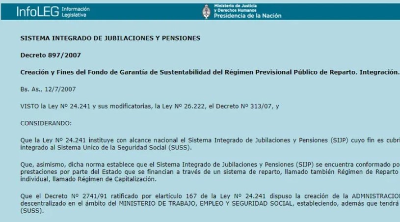En la Ley de ómnibus confundieron el número de un decreto 2 4 - ley2 - 3