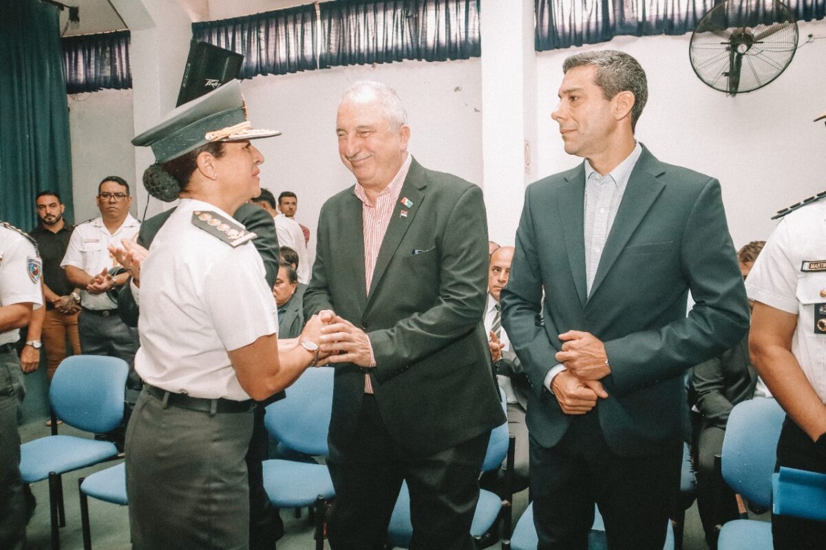 El Gobernador participó del acto de traspaso de autoridades de la Fuerzas de Seguridad de Misiones