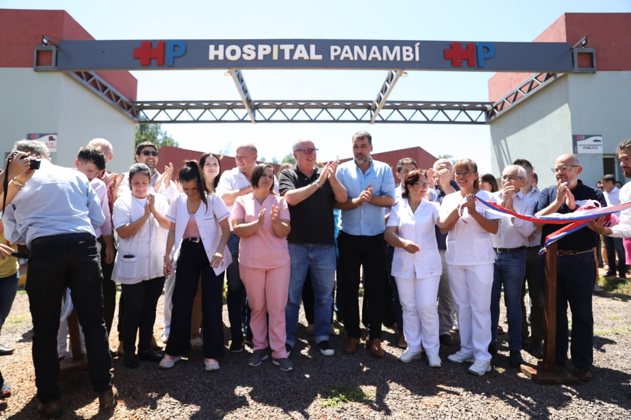Passalacqua inauguró el Hospital Nivel I de Panambí y ponderó la política sanitaria de Misiones