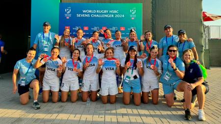 Las Yaguaretés lograron una medalla de bronce en el Seven de Dubai