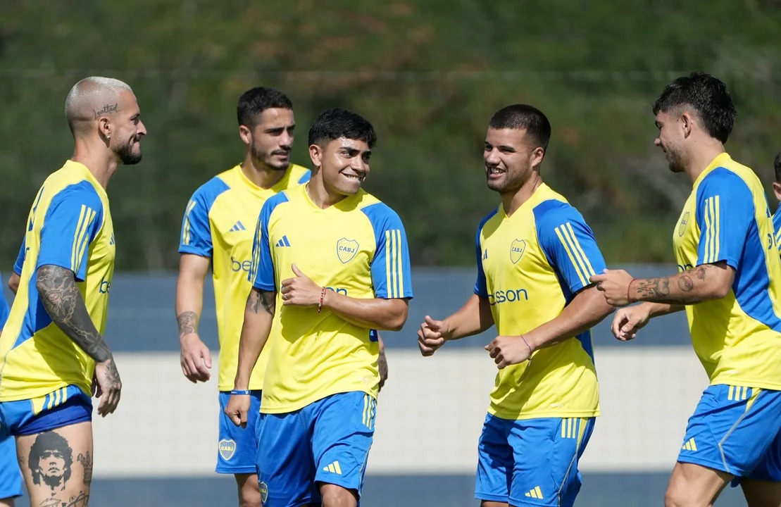 Boca se prepara para el primer amistoso del año