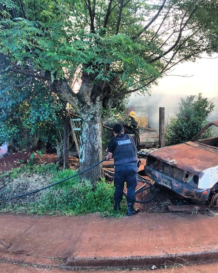 Detuvieron a un hombre acusado de provocar intencionalmente el incendio de una vivienda