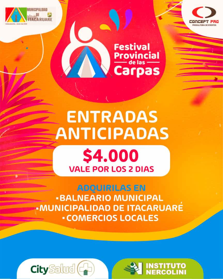Posadas, Itacaruaré y Campo Ramón inician la grilla de festivales del 2024 en Misiones