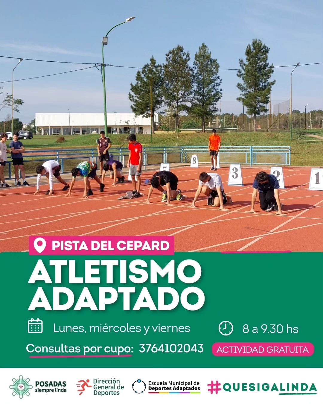 La Escuela de Deportes Adaptados de Posadas abre las puertas a la comunidad