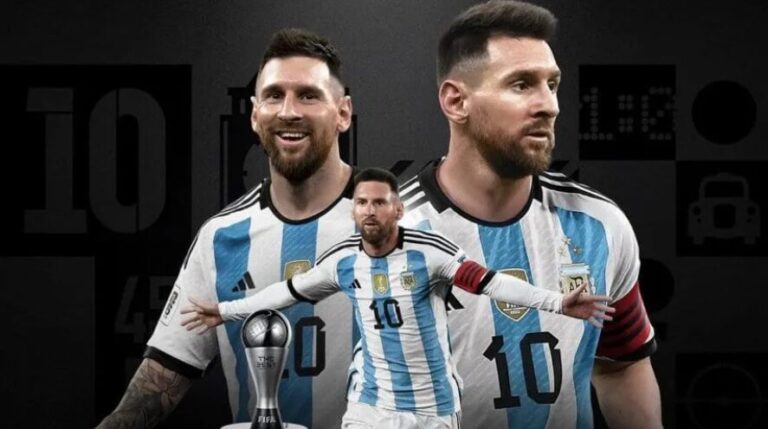 Lionel Messi recibió el premio The Best al mejor jugador del mundo y es el máximo ganador de la historia
