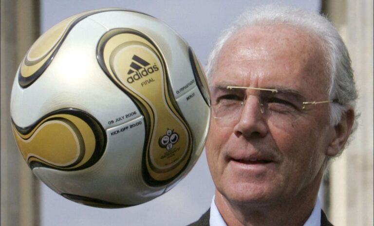 Falleció Beckenbauer, la leyenda alemana del fútbol mundial