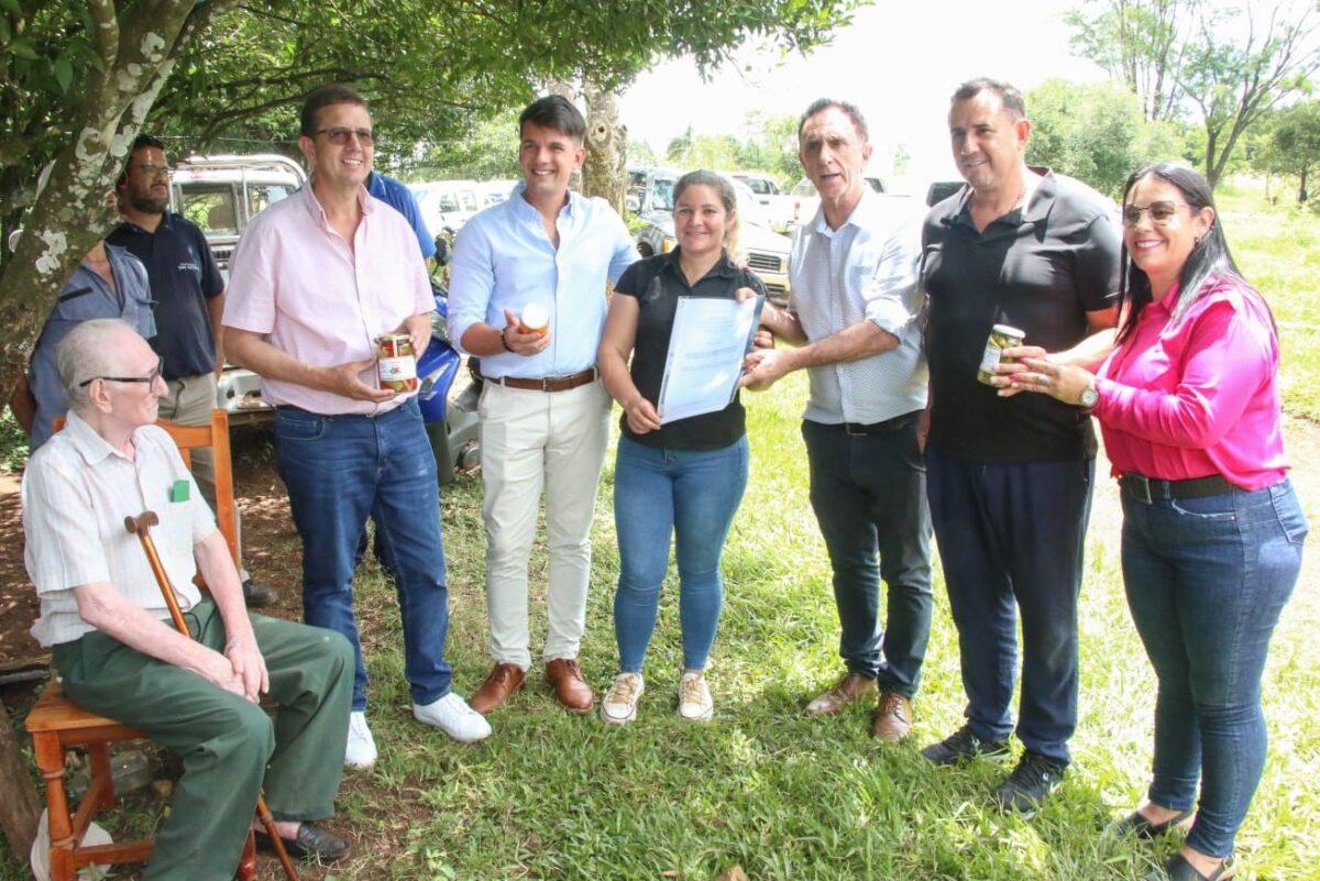 Romero Spinelli encabezó la creación de la Cooperativa “De la chacra a su mesa” en San Vicente