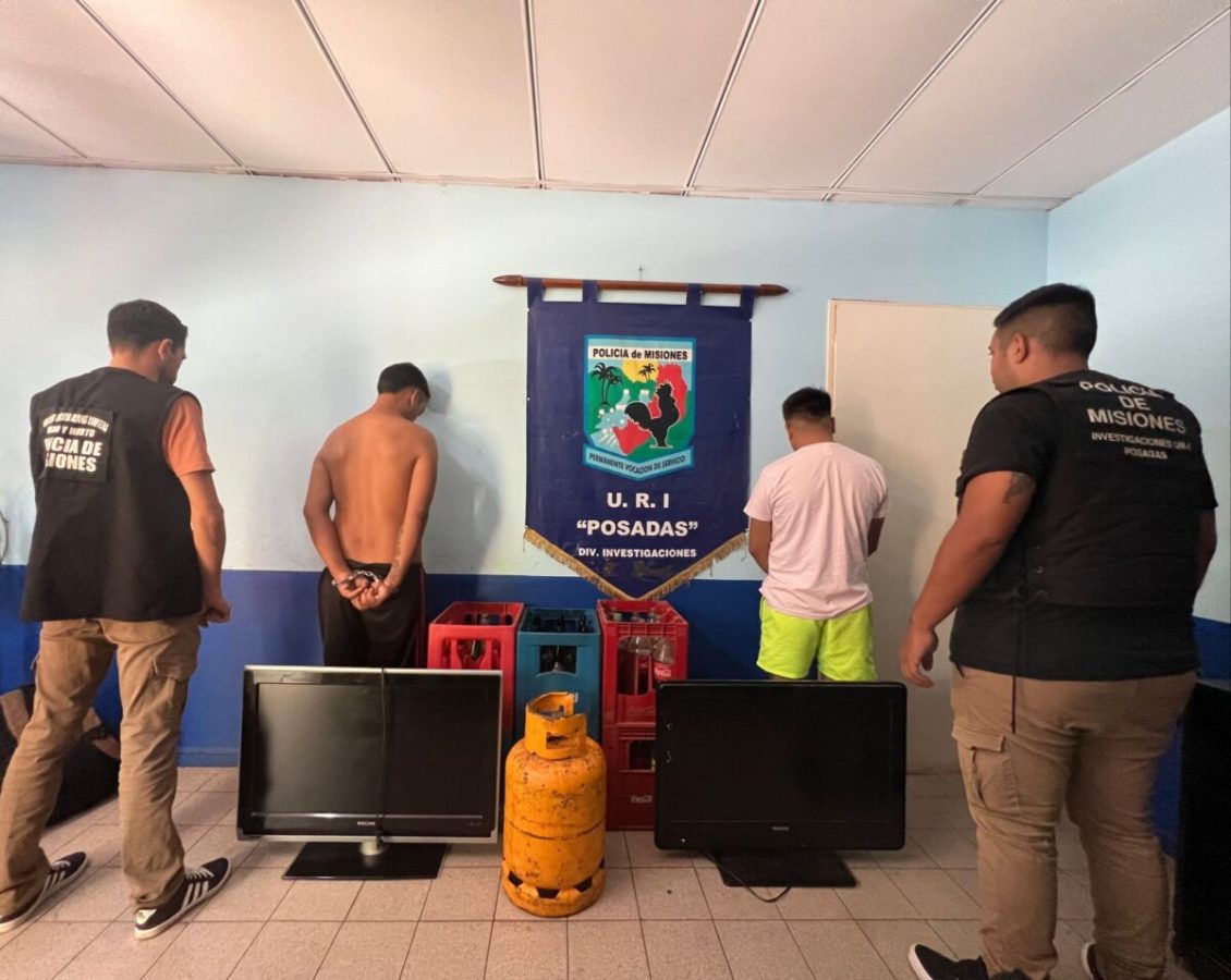 Allanamientos simultáneos en Posadas: desmantelaron cuatro aguantaderos de objetos robados 1 2 - allanamientos 2 - 1