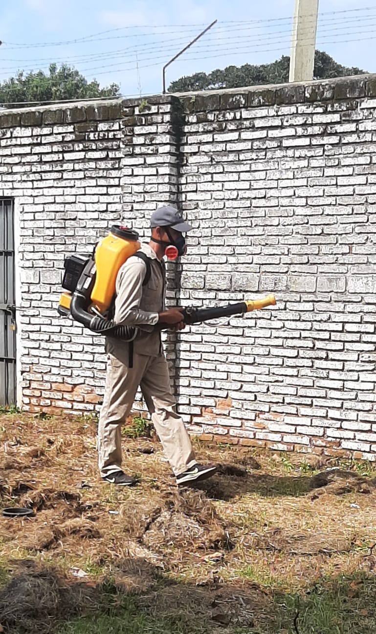 Concretaron operativos de desmalezamiento y fumigación en las cárceles misioneras