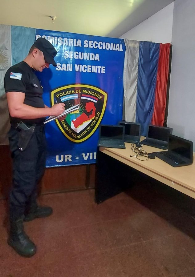 Recuperaron elementos robados y detuvieron a 5 delincuentes en la provincia 4 8 - detenidos y elementos recuperados 4 - 7