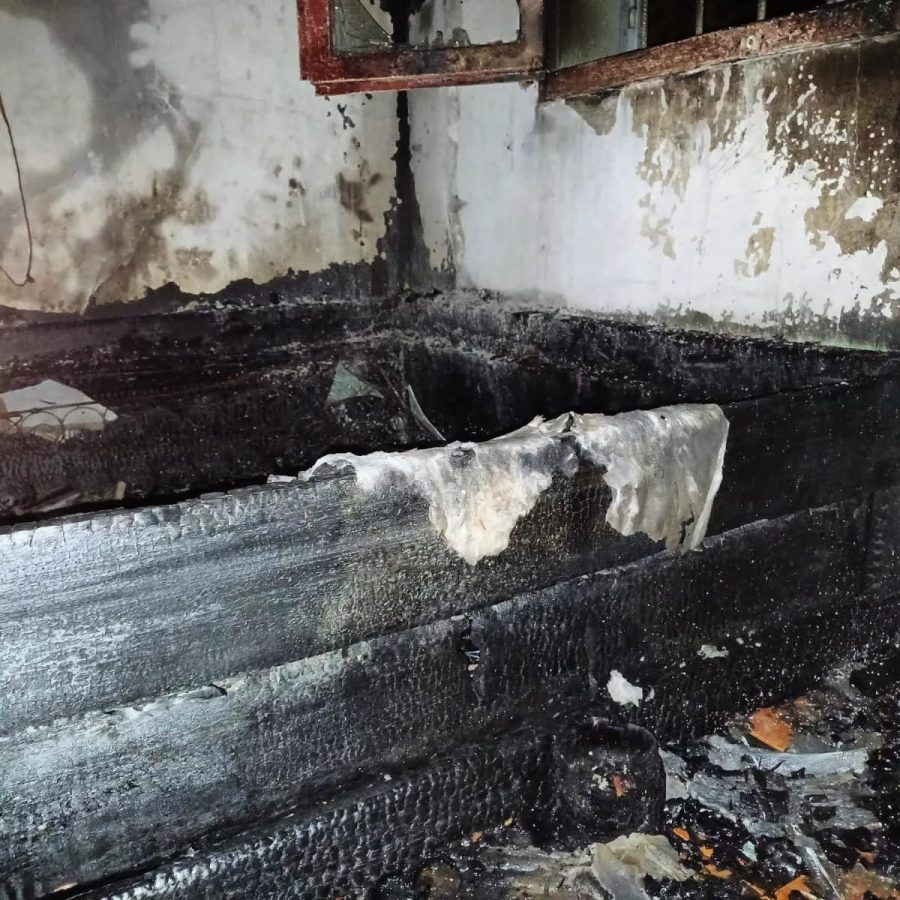 incendio en vivienda 3 - 5