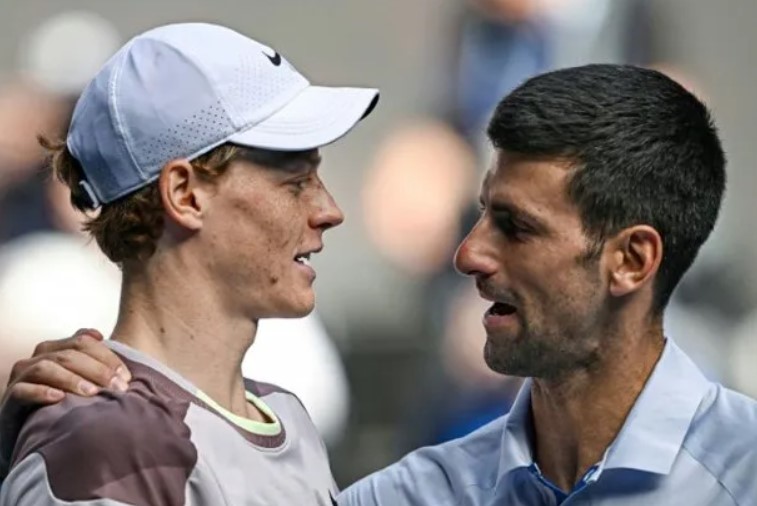 Sinner dio el batacazo y eliminó a Djokovic del Abierto de Australia