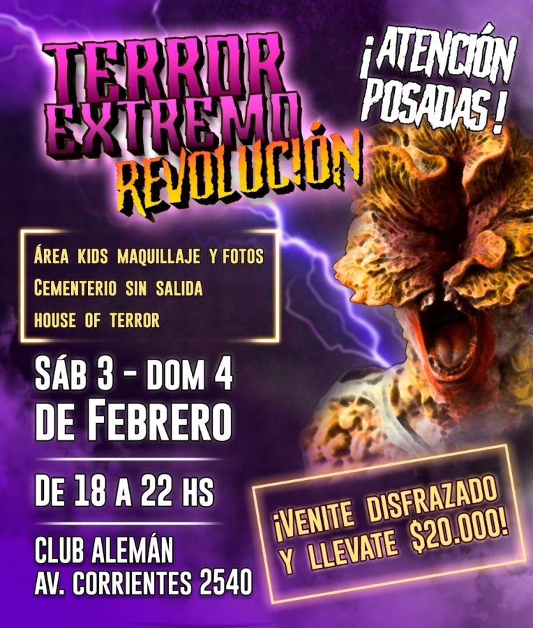 Terror Extremo “Revolución” llega a Posadas el 3 y 4 de febrero 2 4 - terror extremo 1 - 3