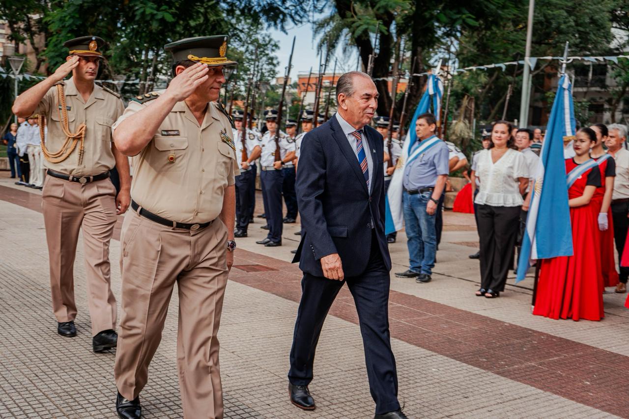 Conmemoraron en Posadas el nacimiento del General José de San Martín